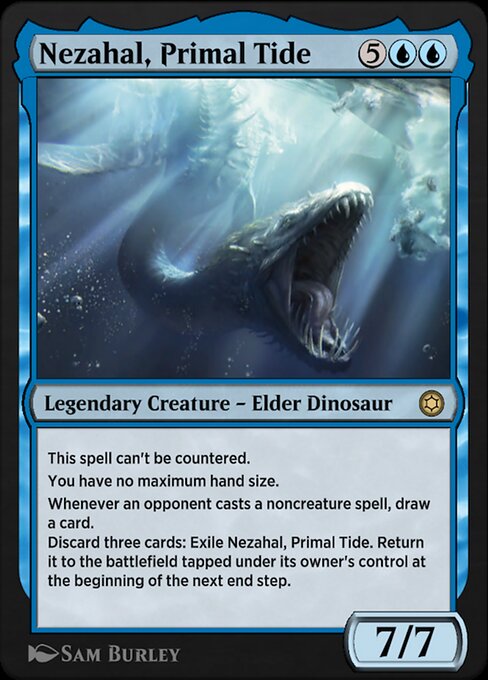 Nezahal, Primal Tide - Alchemy Horizons: Baldur's Gate Rare Card