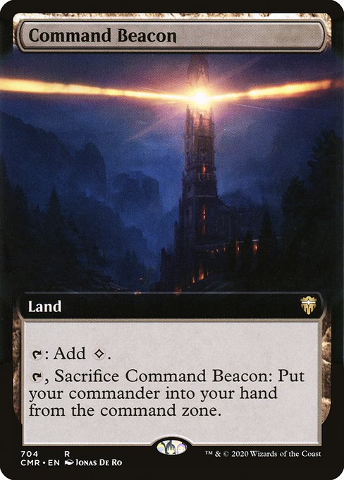 Command Beacon - Commander Legends Rare Card