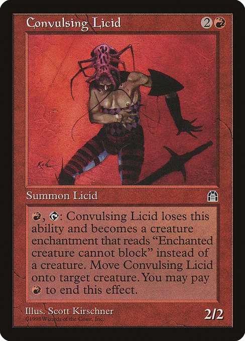 Convulsing Licid - Stronghold Uncommon Card