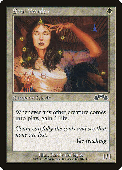 Soul Warden - Exodus Common Card