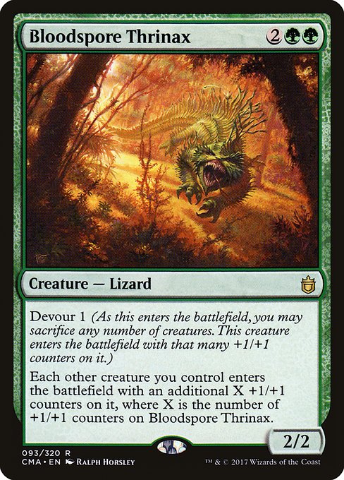 Bloodspore Thrinax - Commander Anthology Rare Card