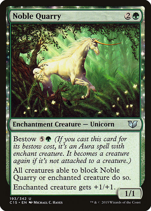 Noble Quarry - Commander 2015 Uncommon Card