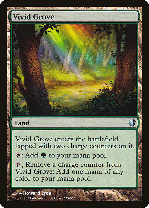 Vivid Grove - Commander 2013 Uncommon Card