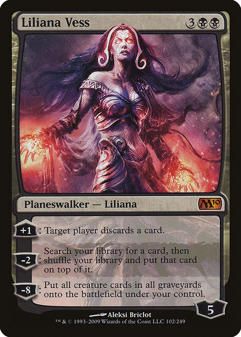 Liliana Vess - Magic 2010 Mythic Card