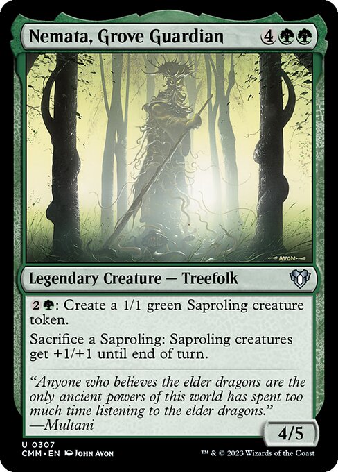 Nemata, Grove Guardian - Commander Masters Uncommon Card