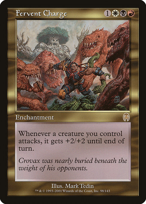 Fervent Charge - Apocalypse Rare Card