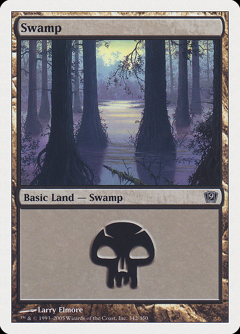 Swamp - Ninth Edition Common Card
