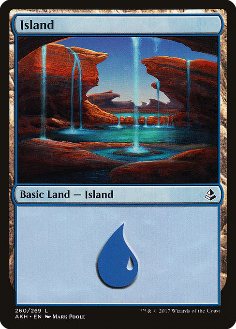 Island - Amonkhet Common Card