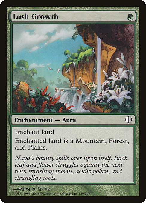 Lush Growth - Shards of Alara Common Card