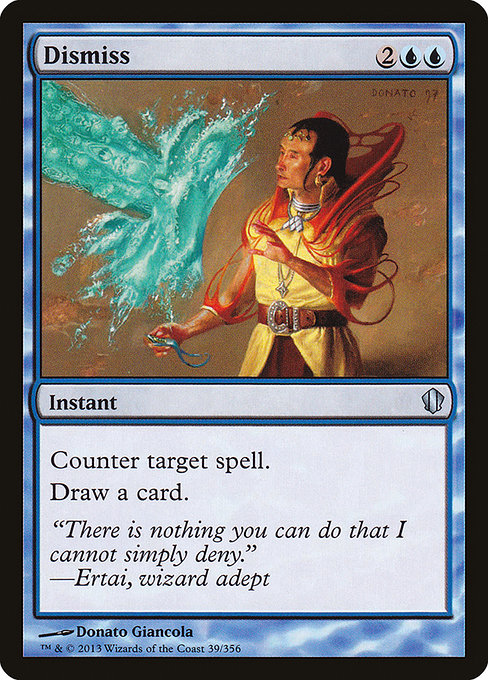 Dismiss - Commander 2013 Uncommon Card