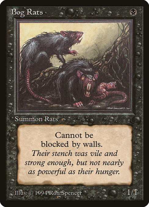 Bog Rats - The Dark Common Card