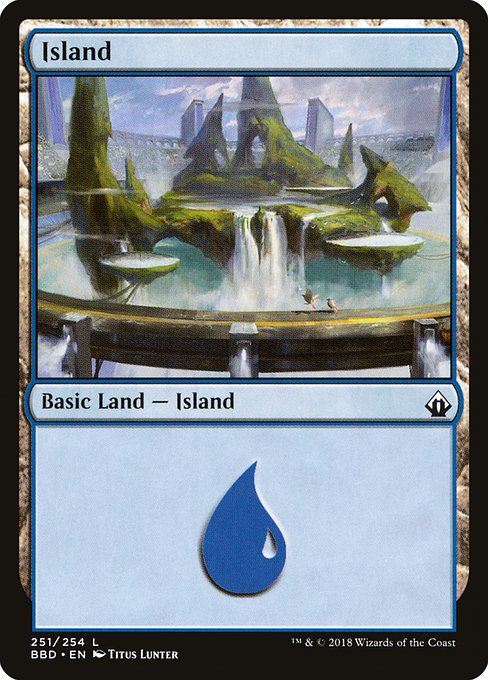 Island - Battlebond Common Card