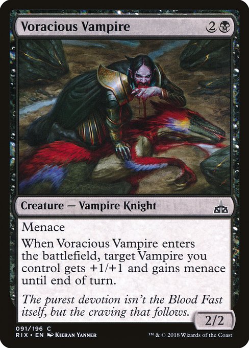 Voracious Vampire - Rivals of Ixalan Common Card