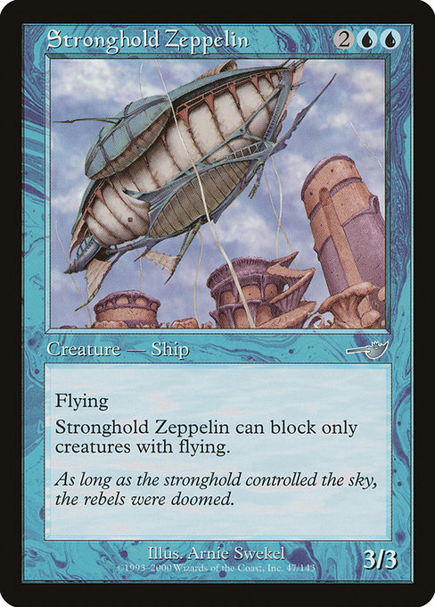 Stronghold Zeppelin - Nemesis Uncommon Card