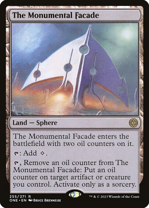 The Monumental Facade - Phyrexia: All Will Be One Rare Card