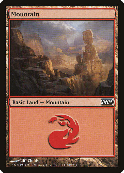 Mountain - Magic 2013 Common Card