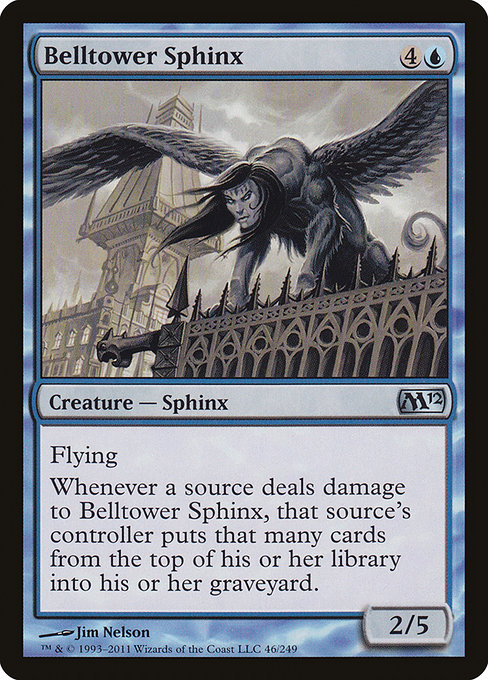 Belltower Sphinx - Magic 2012 Uncommon Card