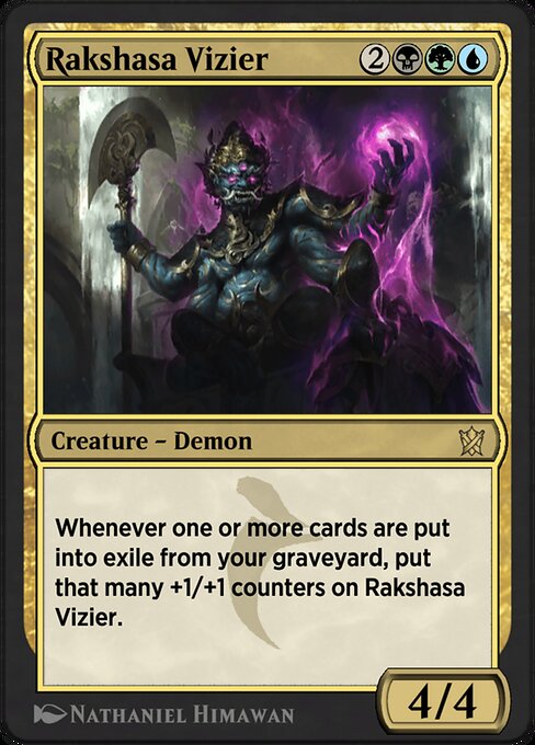 Rakshasa Vizier - Khans of Tarkir Rare Card