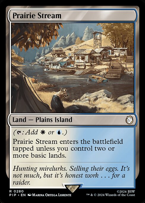 Prairie Stream - Fallout Rare Card