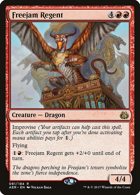 Freejam Regent - Aether Revolt Rare Card