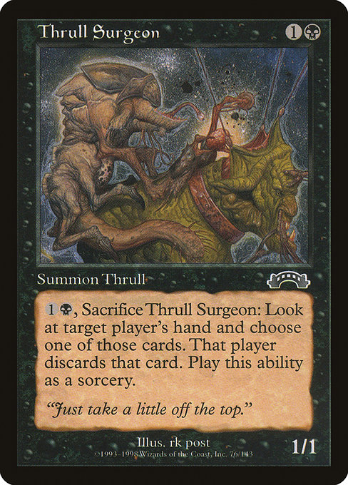 Thrull Surgeon - Exodus Common Card