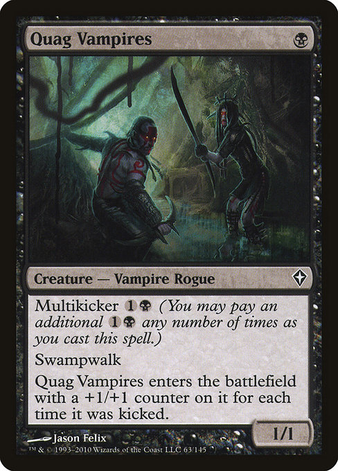 Quag Vampires - Worldwake Common Card