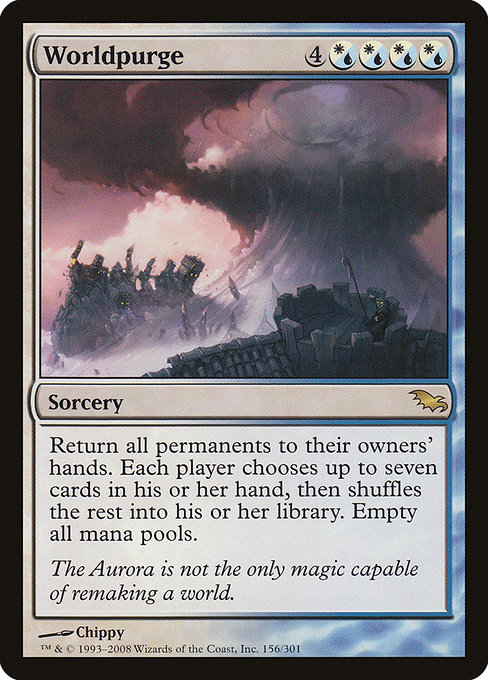 Worldpurge - Shadowmoor Rare Card