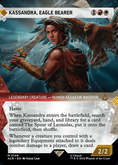 Kassandra, Eagle Bearer - Assassin's Creed Mythic Card