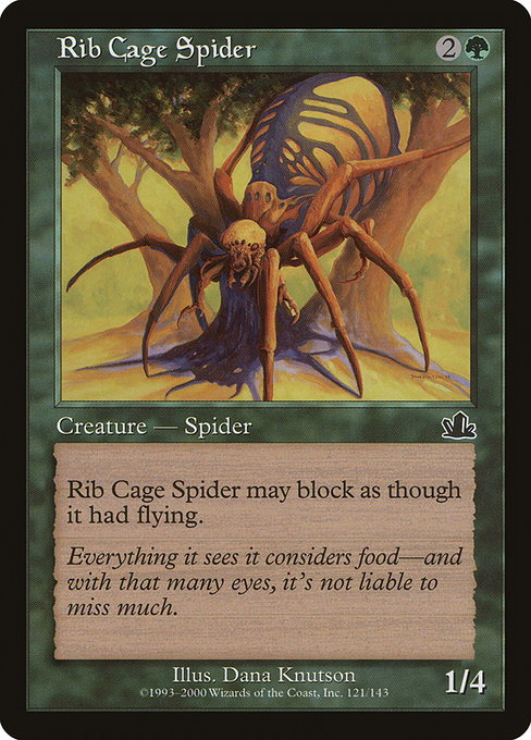 Rib Cage Spider - Prophecy Common Card