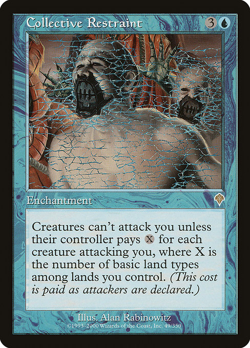 Collective Restraint - Invasion Rare Card