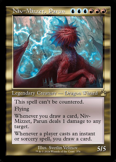Niv-Mizzet, Parun - Ravnica Remastered Rare Card