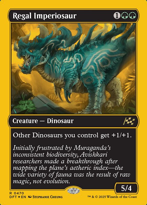 Regal Imperiosaur - Aetherdrift Rare Card