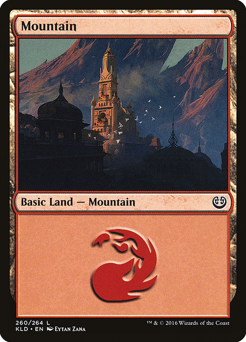 Mountain - Kaladesh Common Card