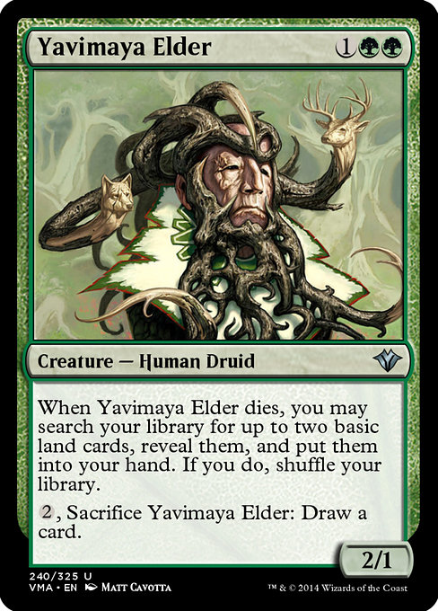 Yavimaya Elder - Vintage Masters Uncommon Card