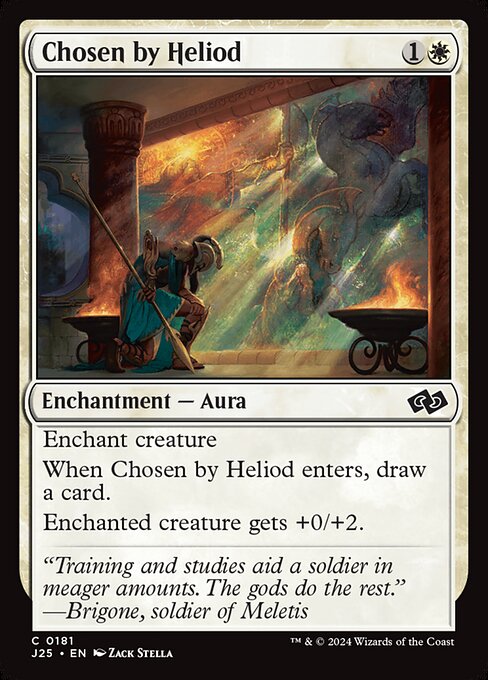 Chosen by Heliod - Foundations Jumpstart Common Card