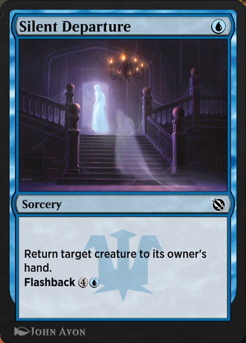 Silent Departure - Shadows of the Past Common Card