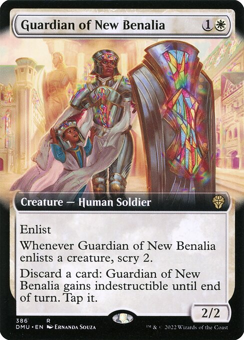 Guardian of New Benalia - Dominaria United Rare Card