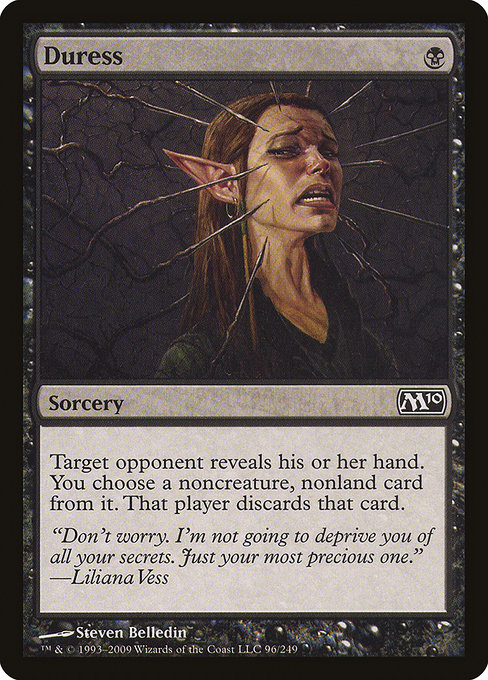 Duress - Magic 2010 Common Card