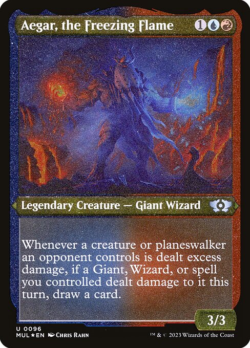 Aegar, the Freezing Flame - Multiverse Legends Uncommon Card
