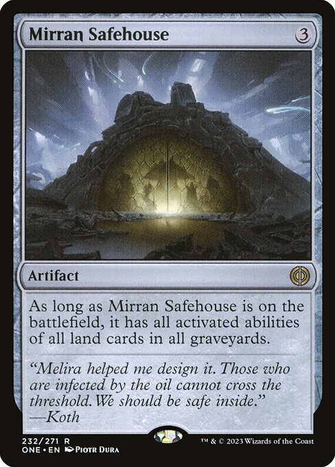 Mirran Safehouse - Phyrexia: All Will Be One Rare Card