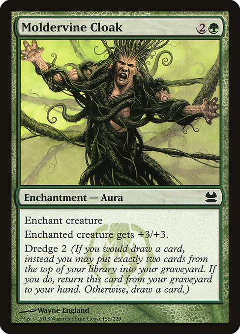 Moldervine Cloak - Modern Masters Common Card