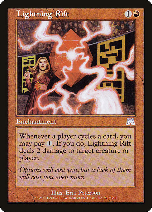 Lightning Rift - Onslaught Uncommon Card