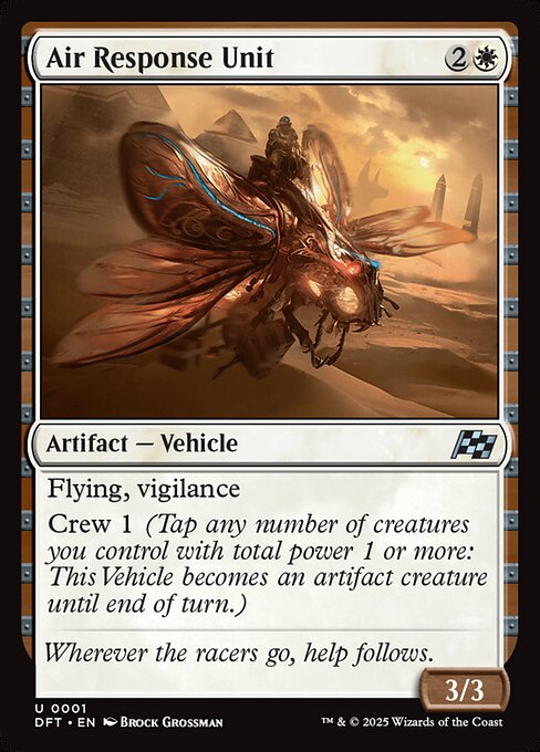 Air Response Unit - Aetherdrift Uncommon Card