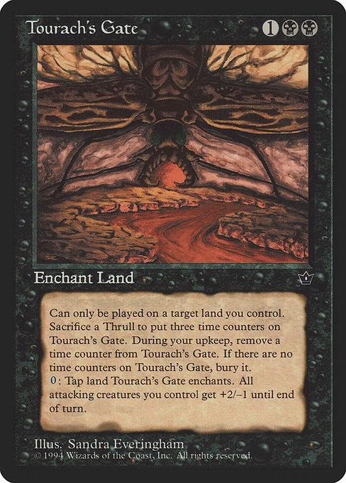 Tourach's Gate - Fallen Empires Rare Card