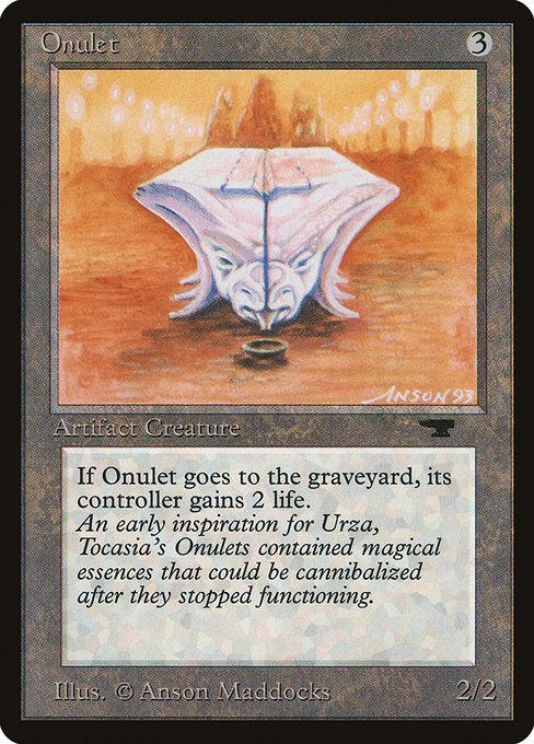 Onulet - Antiquities Uncommon Card