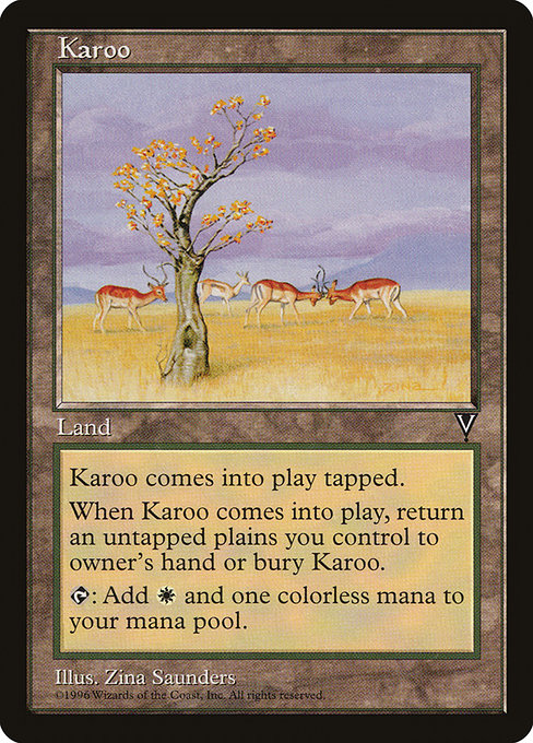 Karoo - Visions Uncommon Card