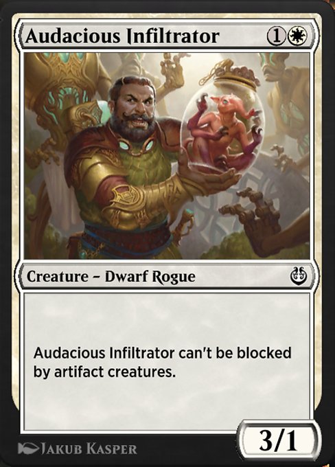 Audacious Infiltrator - Kaladesh Remastered Common Card