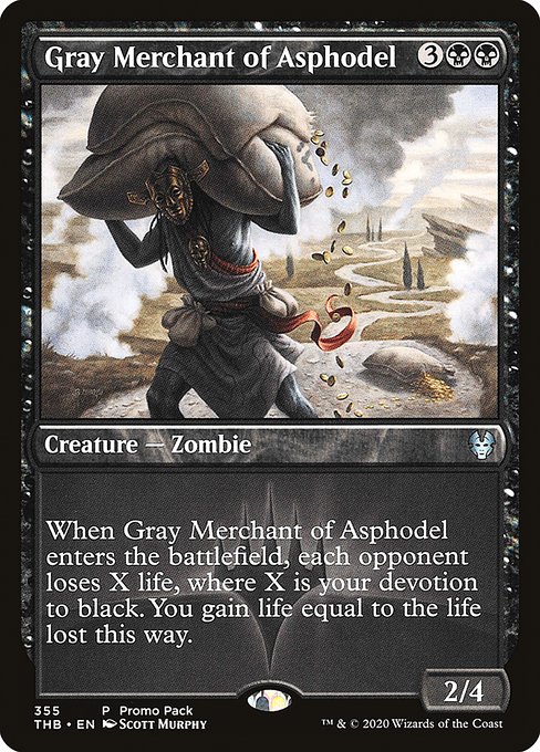 Gray Merchant of Asphodel - Theros Beyond Death Uncommon Card