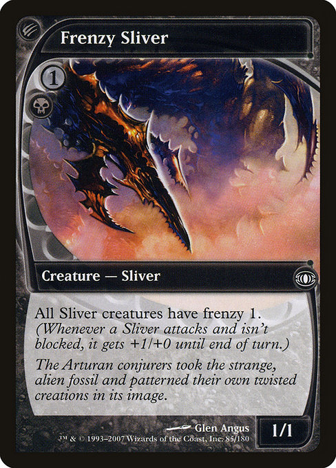 Frenzy Sliver - Future Sight Common Card