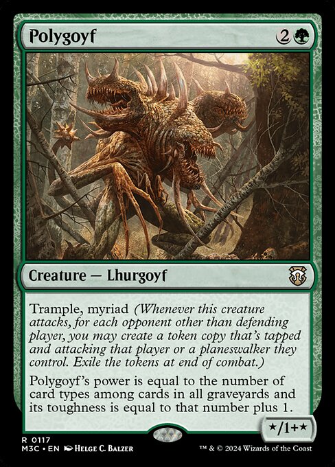 Polygoyf - Modern Horizons 3 Commander Rare Card